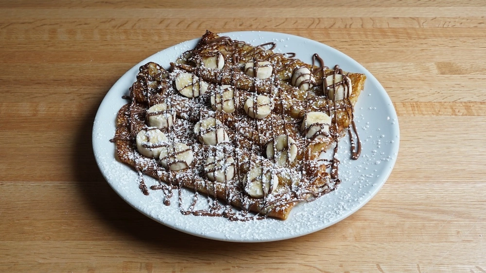 BANANA NUTELLA CREPES